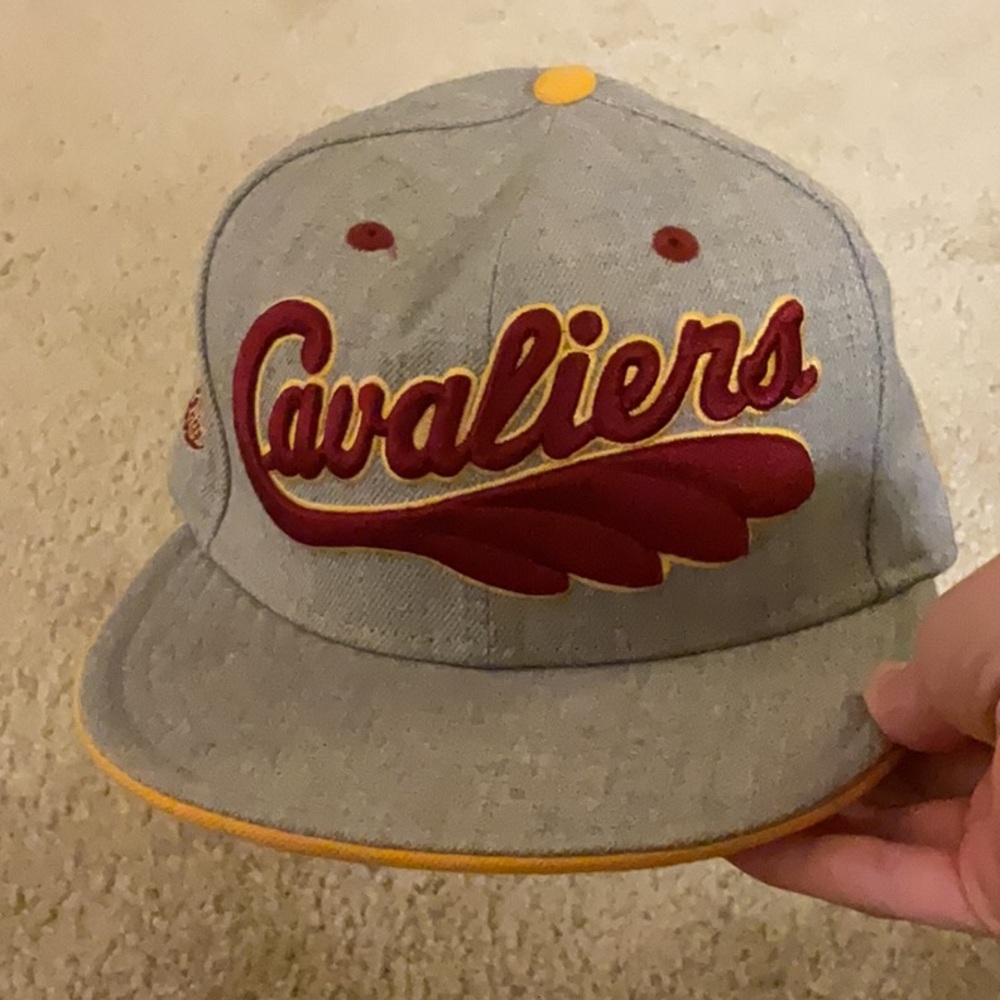 Cavaliers Gray and Maroon Cap